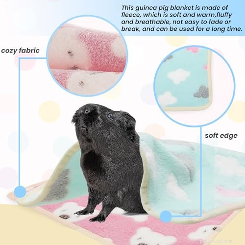 ABFEKIEA Coperte da letto per porcellini d India:morbide, lavabili e confortevoli a basso costo per piccoli animali domestici 